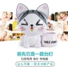Cartoon cute cat, multi-functional learning eye-protecting desk lamp, night light, adorable student pen holder, creative piggy bank details Picture